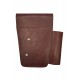 J36 Porta fucile in vera pelle marrone, VlaMiTex