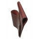 J36 Porta fucile in vera pelle marrone, VlaMiTex