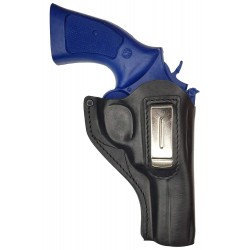 IWB 14 Leather revolver holster black VlaMiTex