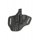 R3 Holster en cuir noir VlaMiTex