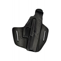 B19 Leather holster black VlaMiTex