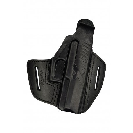 B19 Holster en cuir noir VlaMiTex