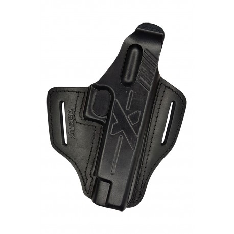 B23 Leather holster black VlaMiTex