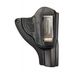IWB 12 Leather revolver holster black VlaMiTex