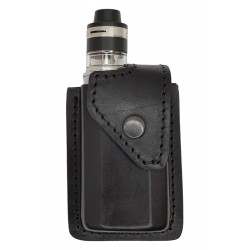 i2 Leather Vape Bag Case black VlaMiTex