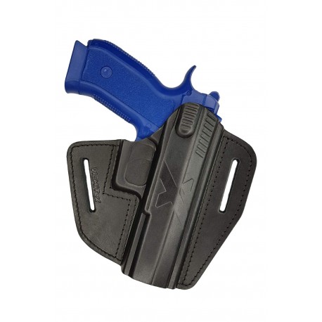 U15 Holster en cuir noir VlaMiTex