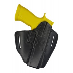 U24 Funda de piel negro VlaMiTex