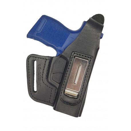 IWB 3-3 Holster en cuir noir VlaMiTex