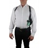 S6 Leather shoulder holster black VlaMiTex