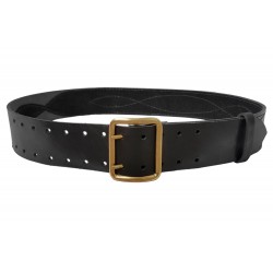 G1 Leather Belt 5 cm wide black VlaMiTex