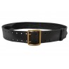 G1 Leather Belt 5 cm wide black VlaMiTex