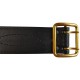 G1 Leather Belt 5 cm wide black VlaMiTex