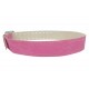 G2 Cinturón de piel de 5 cm de ancho pink VlaMiTex