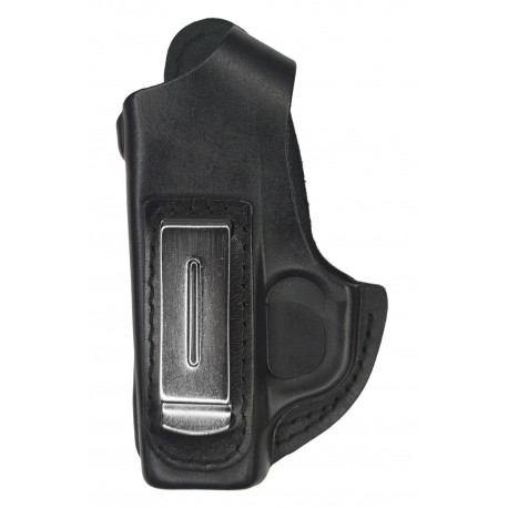 IWB 1-1Li Leather Holster left-handed black VlaMiTex