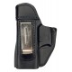 IWB 2Li Leather holster left-handed black VlaMiTex