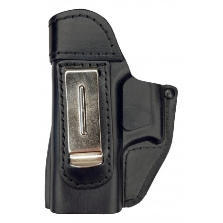 IWB 2Li Leather holster left-handed black VlaMiTex