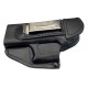 IWB 2Li Holster en cuir noir pour gauchers VlaMiTex