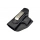 IWB 2Li Holster en cuir noir pour gauchers VlaMiTex