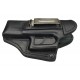 IWB 3Li Holster en cuir noir pour gauchers VlaMiTex