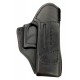 IWB 3Li Holster en cuir noir pour gauchers VlaMiTex