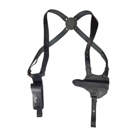 S1 Leather shoulder holster black VlaMiTex