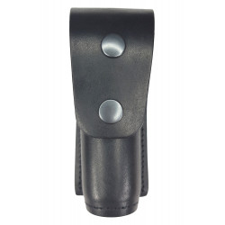 M9 Holster para Spray de defensa, de cuero, negro, VlaMiTex