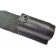 M10 Holster para Spray de defensa, de cuero, negro, VlaMiTex
