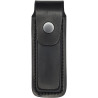 M22 Etui pour Couteau Pliant Couteau Multifunction Porte Outils en Cuir Noir, Dimensions intérieures 11 x 3 x 1,5 cm, VlaMiTex