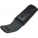 M22 Etui pour Couteau Pliant Couteau Multifunction Porte Outils en Cuir Noir, Dimensions intérieures 11 x 3 x 1,5 cm, VlaMiTex