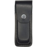 M25 Кожаный чехол для складного ножа мультитулов инструментов, внутренние размеры 12 х 3,5 х 1 см, черный, VlaMiTex