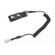 L1 Lanyard da cintura con nucleo in polyaramide nero VlaMiTex