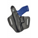 B2 Holster en cuir noir VlaMiTex